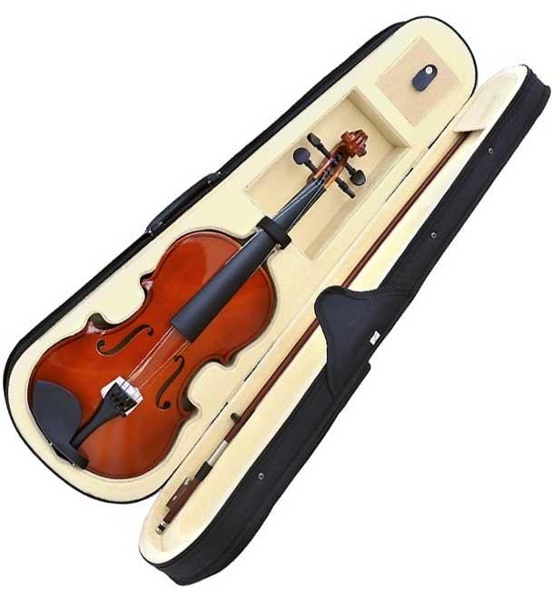 Violina sa koferom Padova PV-180-N 4/4 Student - pogled 4