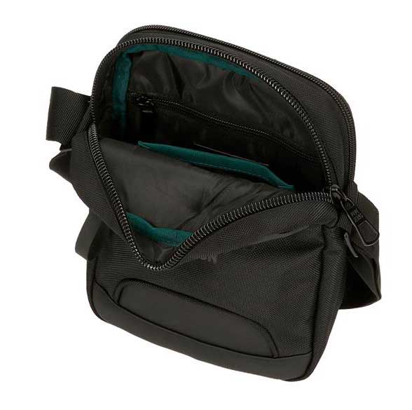 Muška torbica 22cm sa 2 pregrade Pepe Jeans Bromley black 70655 - pogled 4