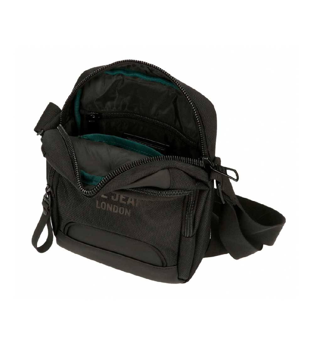 Muška torbica 22cm Pepe Jeans Bromley black 70653 - pogled 4