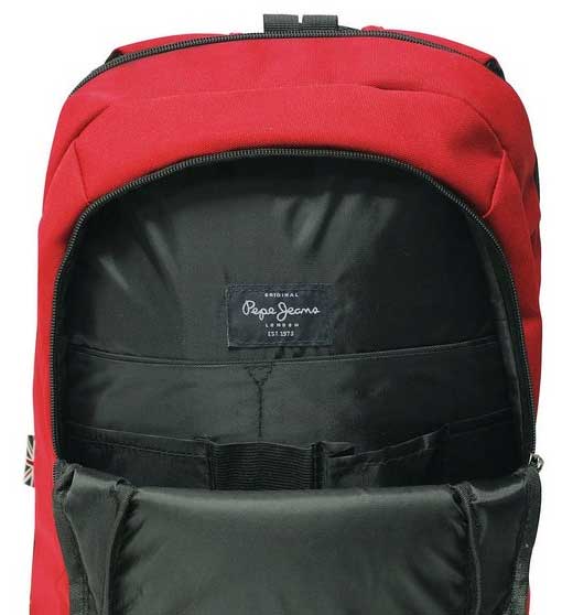 Pepe Jeans Ranac za školu / laptop 47cm Oxford Red - pogled 4