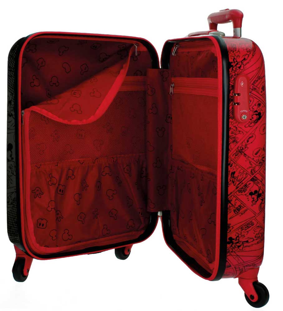 Disney Putni koferi - set - Mouse Retro Black - pogled 4