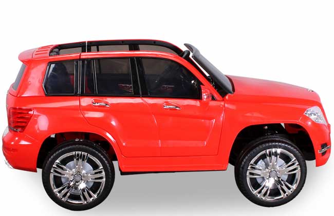 Automobil na akumulator Mercedes GLK 300 crveni - pogled 4