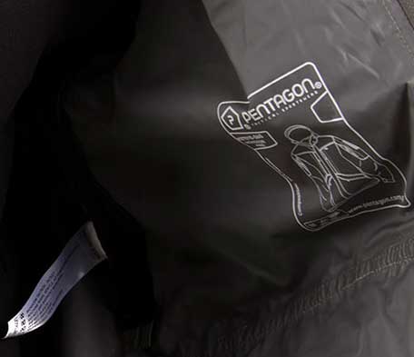 Pentagon Monsoon rainshell jakna za kišu crna K 7010 XXL - pogled 4