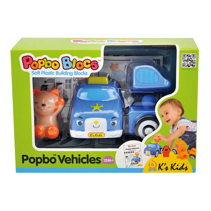 KsKids Gumene kocke PopBo Blocs - Policajka Mimi - pogled 4