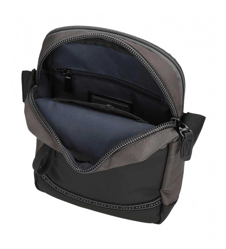 Muška torbica 22cm sa dve pregrade Pepe Jeans Stratford grey 70455 - pogled 4