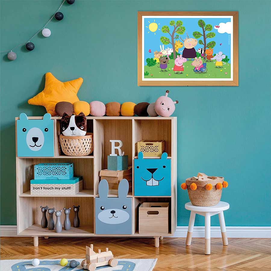 Puzzle slagalica 24 maxi dela Pepa Prase Clementoni 24237 - pogled 4