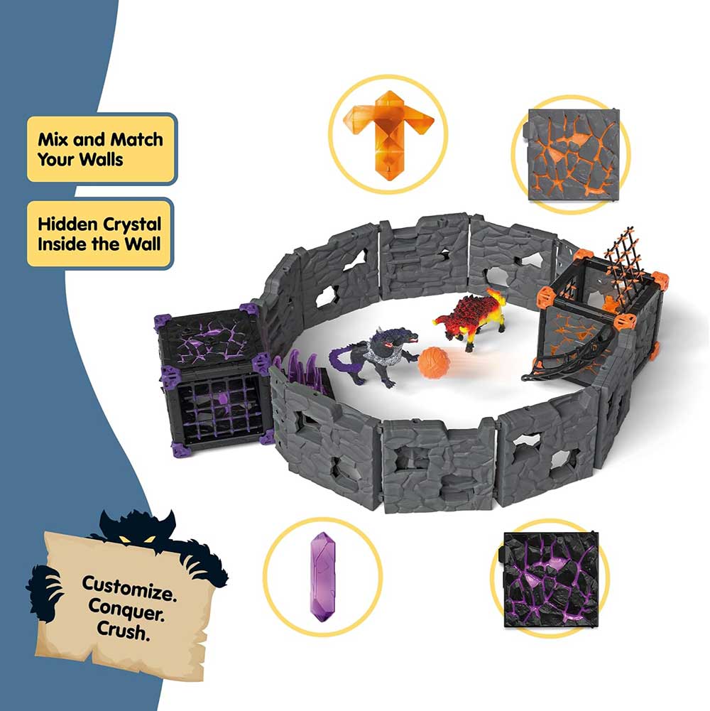 Schleich® Eldrador® figure Borbena arena Lava protiv Senke 42673 - pogled 4