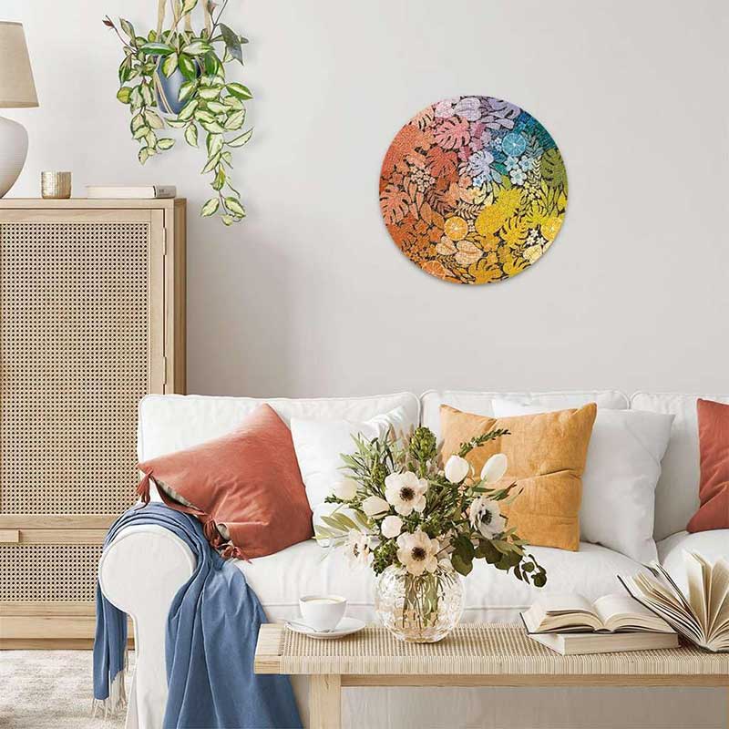 Puzzle 500 delova Circle of colors Tropical Ravensburger 12000821 - pogled 4