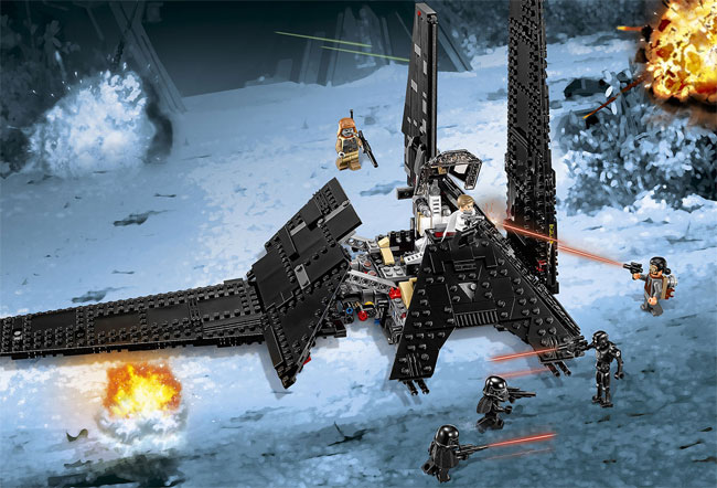 LEGO® Kocke STAR WARS™ Imperial Shuttle LE75156 - pogled 4