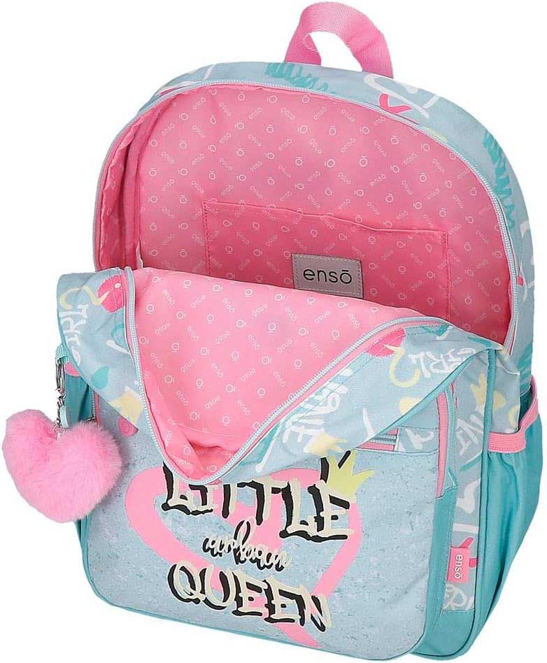 Školski ranac 38cm Enso Little urban queen 97124 - pogled 4