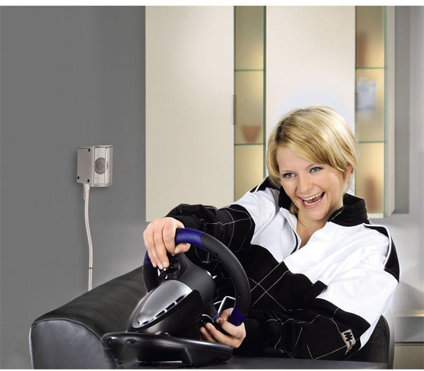 Volan USB Hama 62865 Thunder V18 - pogled 4