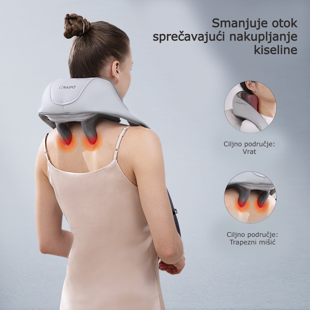 Masažer za vrat i ramena Naipo MGS-2301 - pogled 4