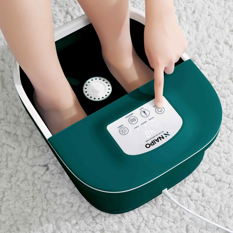 SPA Masažer za stopala NAIPO NPFT-SPA01 zeleni - pogled 4