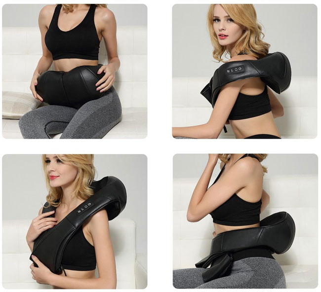 Šijacu masažer sa funkcijom grejanja KW101 - pogled 4