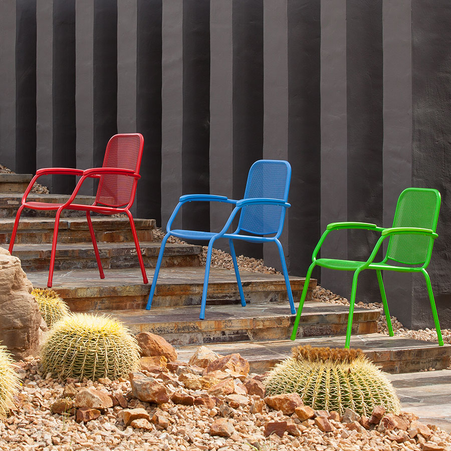 MWH Das Original Baštenska Zelena Stolica Lopo - pogled 4