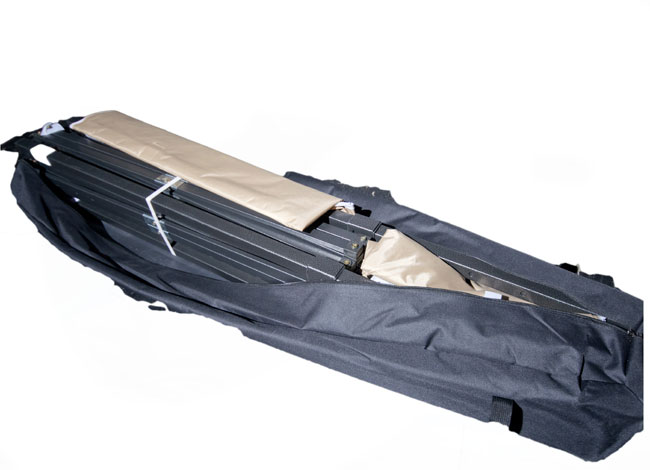 Tenda Gazebo Paviljon sa sklopivom konstrukcijom 2x3 šampanj - pogled 4