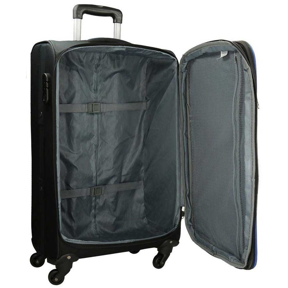 Putni koferi 55cm 68cm 79cm Movom Chelsea Roll Road Black 50.294.61 - pogled 4