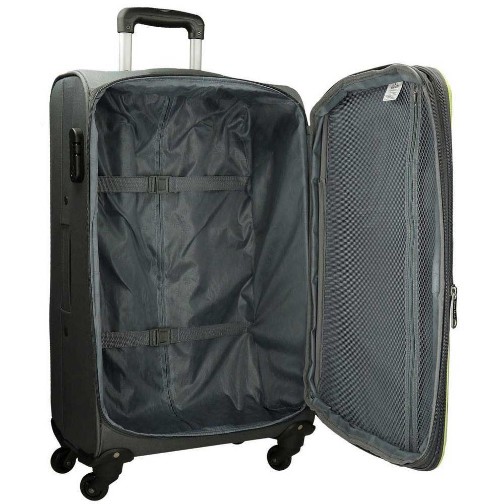 Movom Koferi za putovanja 55cm 68cm 79cm Chelsea Roll Road Grey 50.294.63 - pogled 4