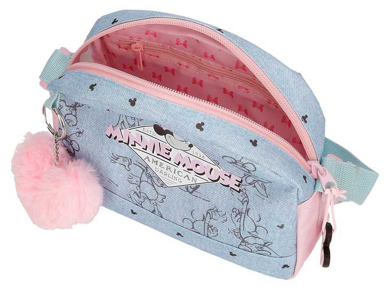 Torbica za devojke i devojčice Disney Minnie American darling 29557 - pogled 4