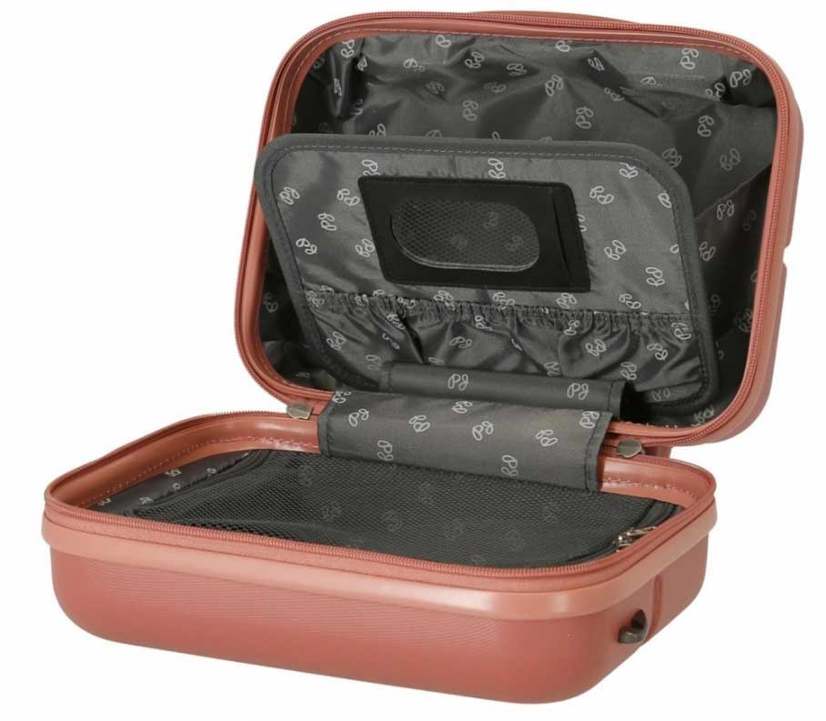 Kofer neseser za kozmetiku i šminku Pepe Jeans Highlight terracotta 76839 - pogled 4