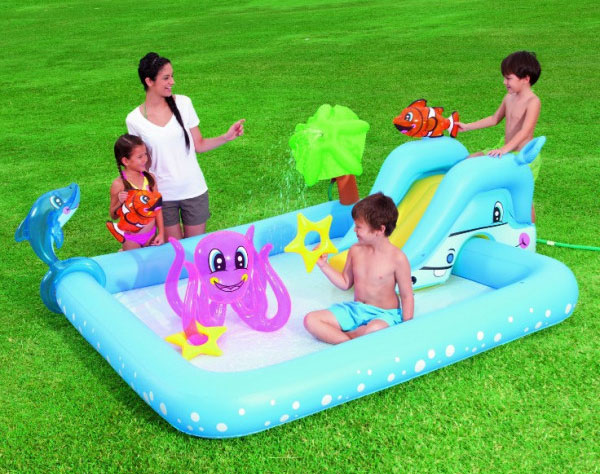 Interaktivna Vodena Igraonica BestWay 53052 Fantastic Aquarium - pogled 4