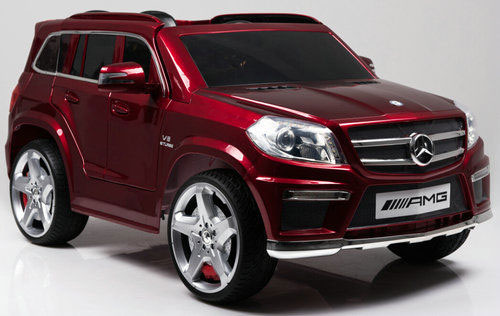 MERCEDES GL63 AMG Licenciran Automobil Na Akumulator - Red - pogled 4