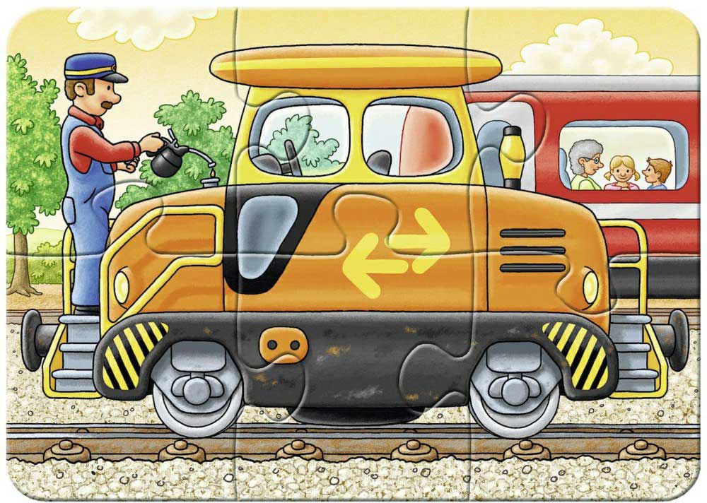 Ravensburger puzzle 20 delova - Mašine 06954 - pogled 4