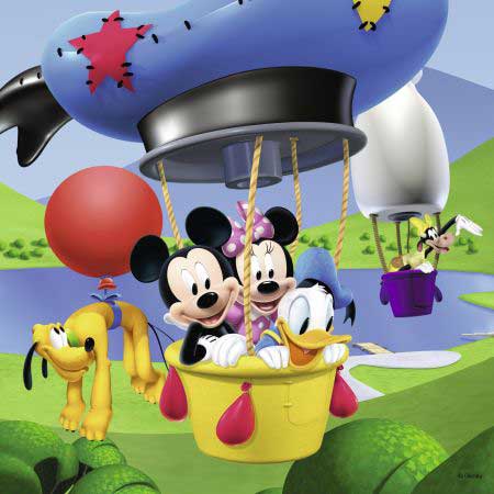 Ravensburger puzzle 110 delova - 3u1 Miki Maus, 07088 - pogled 4