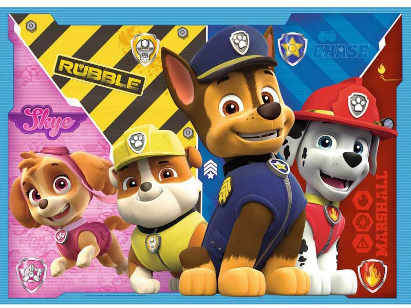 Ravensburger puzzle 168 delova -  Paw patrol 2 07034 - pogled 4