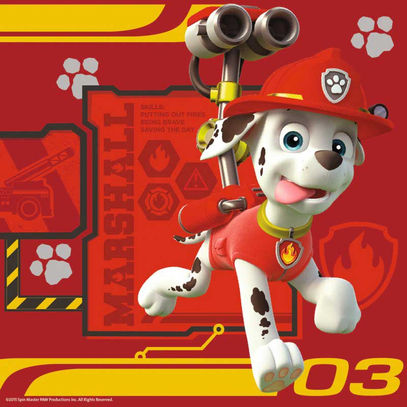 Ravensburger puzzle 110 delova -  3u1 Paw patrol, 07057 - pogled 4
