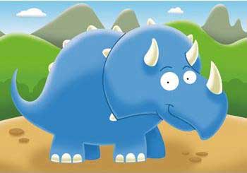 Ravensburger puzzle 14 delova - 4 u 1 Dinosaurusi 07289 - pogled 4