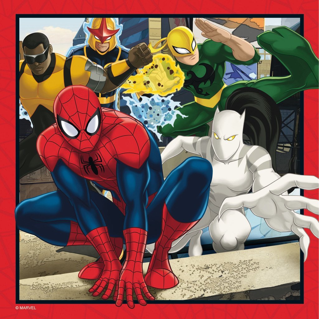 Ravensburger puzzle 290 delova - Spiderman koferčić 07262 - pogled 4