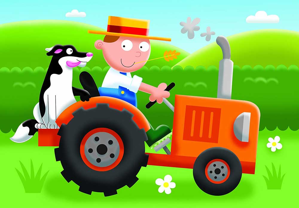 Ravensburger puzzle 14 delova - 4 u 1 prevozna sredstva 07303 - pogled 4