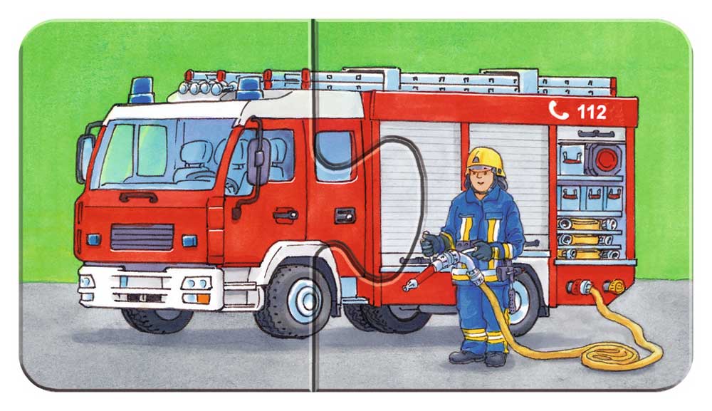 Ravensburger puzzle 18 delova - 9 u 1 zanimanja 07332 - pogled 4