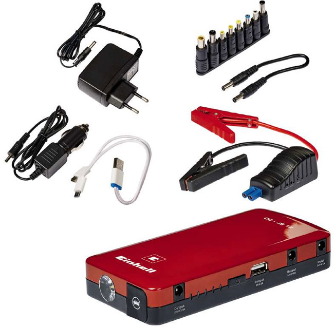 Einhell 12V Starter Baterija Power bank CC-JS 12 1091520 - pogled 4