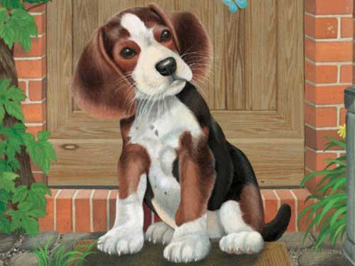 Ravensburger puzzle 12 delova - Kockice zeka 07412 - pogled 4