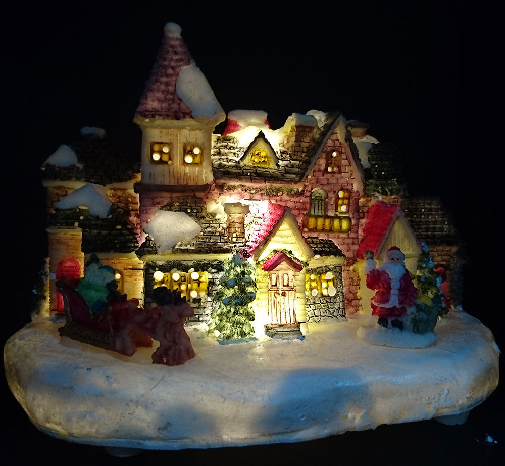 LED Svetleći Grad - Novogodišnja Dekoracija - pogled 4