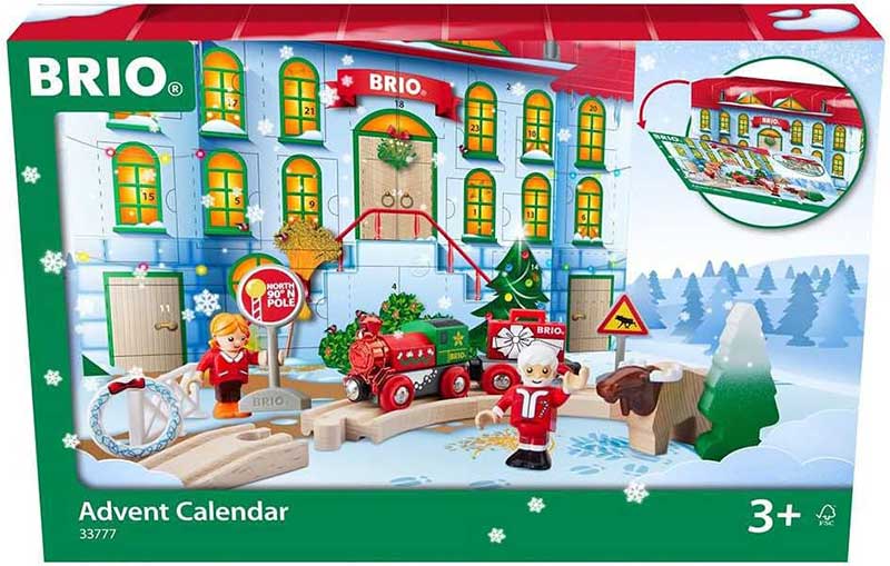 Božićni Advent kalendar BRIO 33777 - pogled 4