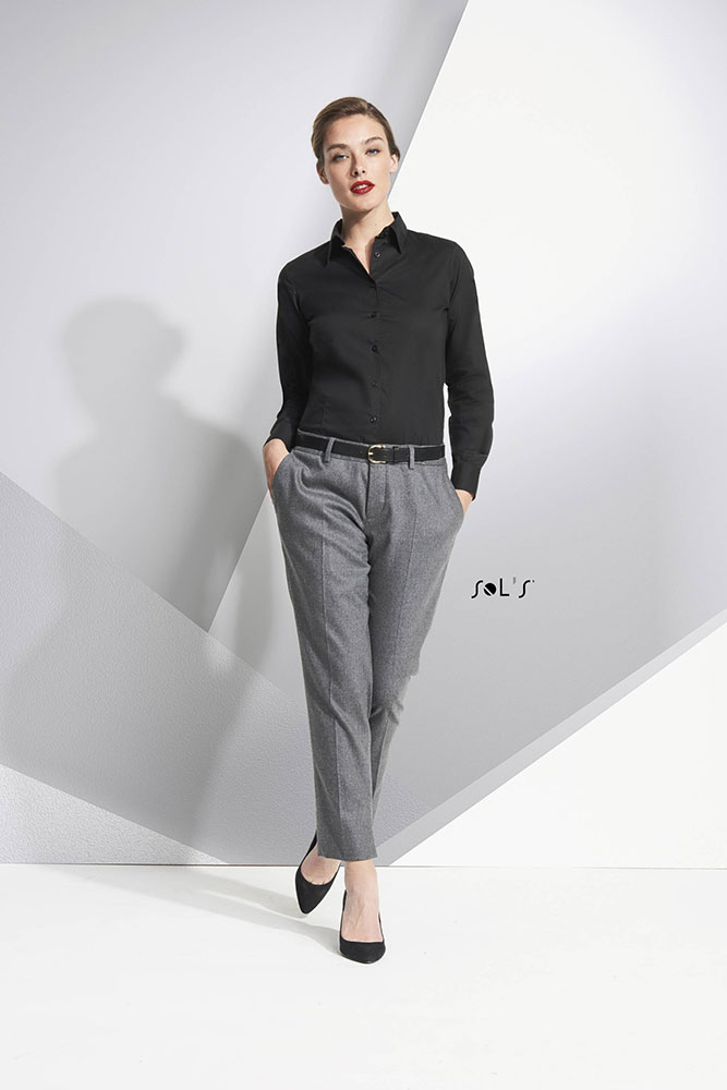 Sols Eden Burgundy Ženska košulja dug rukav veličina XL 17015 - pogled 4