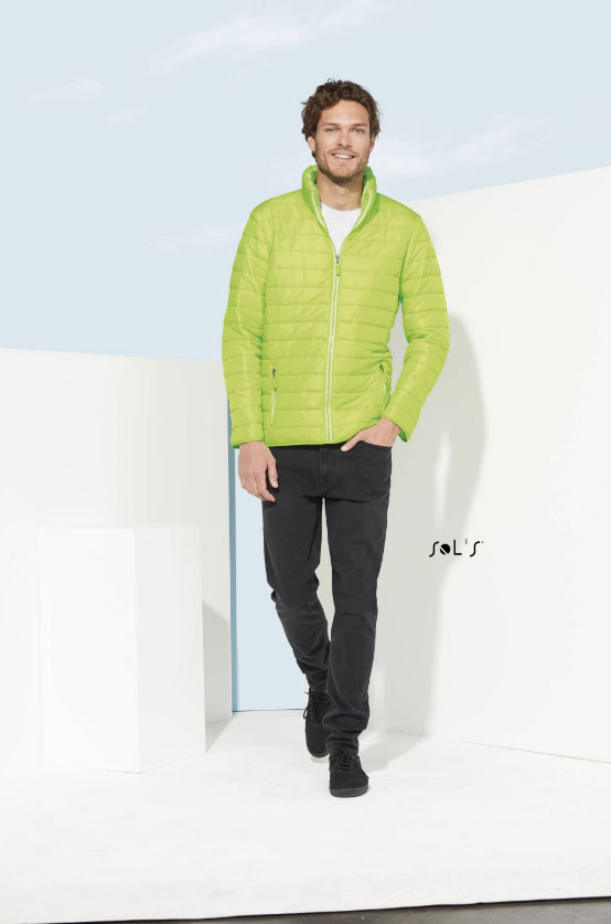 Sols Muška zimska jakna Ride Men Neon Lime veličina L 01193 - pogled 4