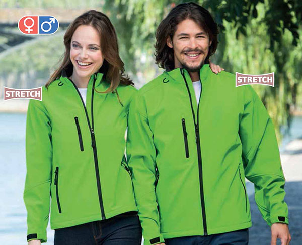 Sols Softshell Ženska jakna Roxy Green Absinthe veličina XXL 46800 - pogled 4