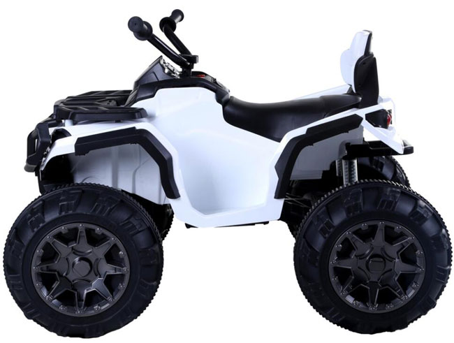 Dečiji motor na akumulator Kvad Beli - pogled 4