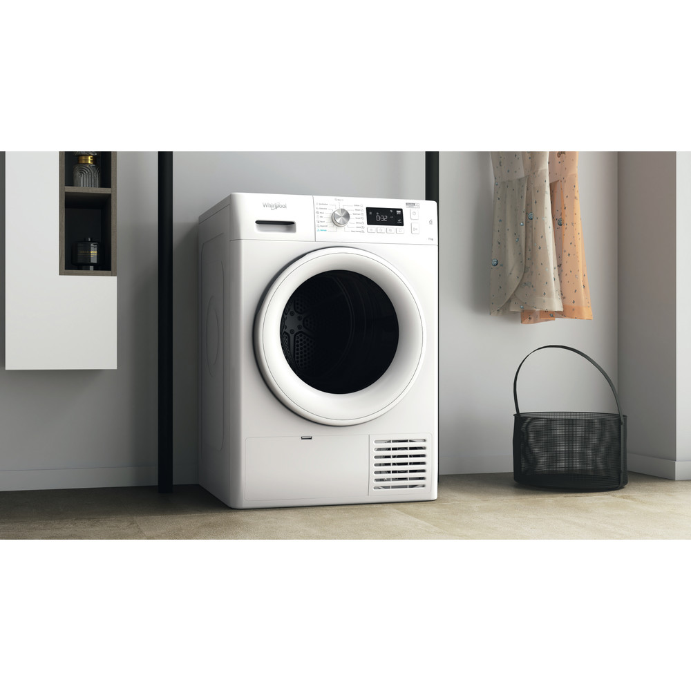 Whirlpool mašina za sušenje veša sa toplotnom pumpom 7kg FFT M11 72 EE - pogled 4