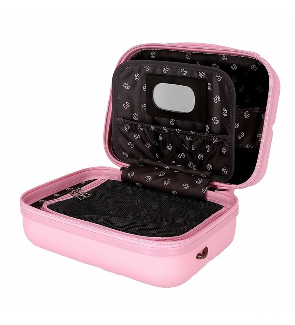 Kofer neseser za kozmetiku i šminku Pepe Jeans Highlight light pink 76839 - pogled 4