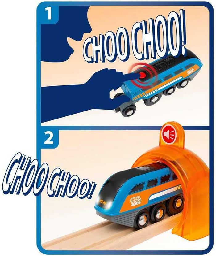 BRIO Smart Tech Interaktivna igračka Lokomotiva 33971 - pogled 4