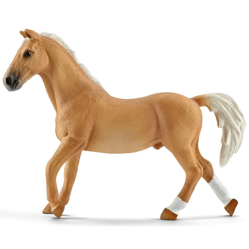 Schleich Figure Domaće životinje - Rodeo - Kaubojka na konju u trci oko burića 41417 - pogled 4