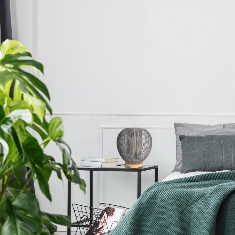 Žičana stona lampa Home Deco Grey - pogled 4