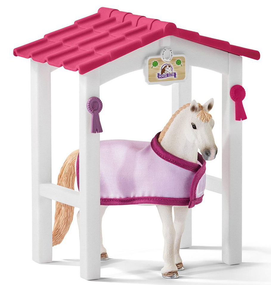 Schleich Figurice Domaće životinje - Štala za konja sa konjem 42368 - pogled 4