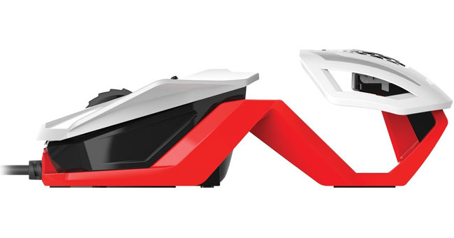 Mad Catz R.A.T.1 Miš White-Red 029274 - pogled 4