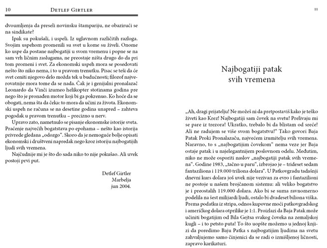 Milijarderi, Detlef Girtler - pogled 4